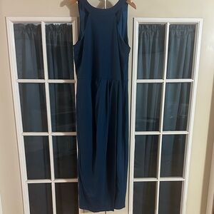 Grace Karin Dark Blue Midi Dress
